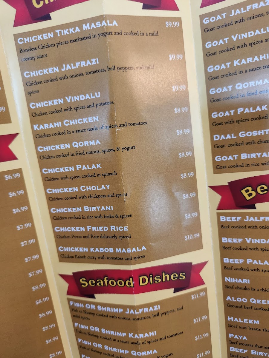 Shalamar Menu - Image 4