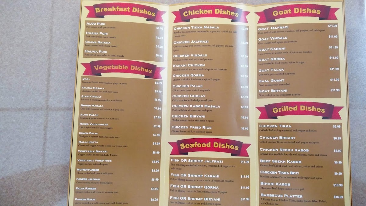 Shalamar Menu - Image 5