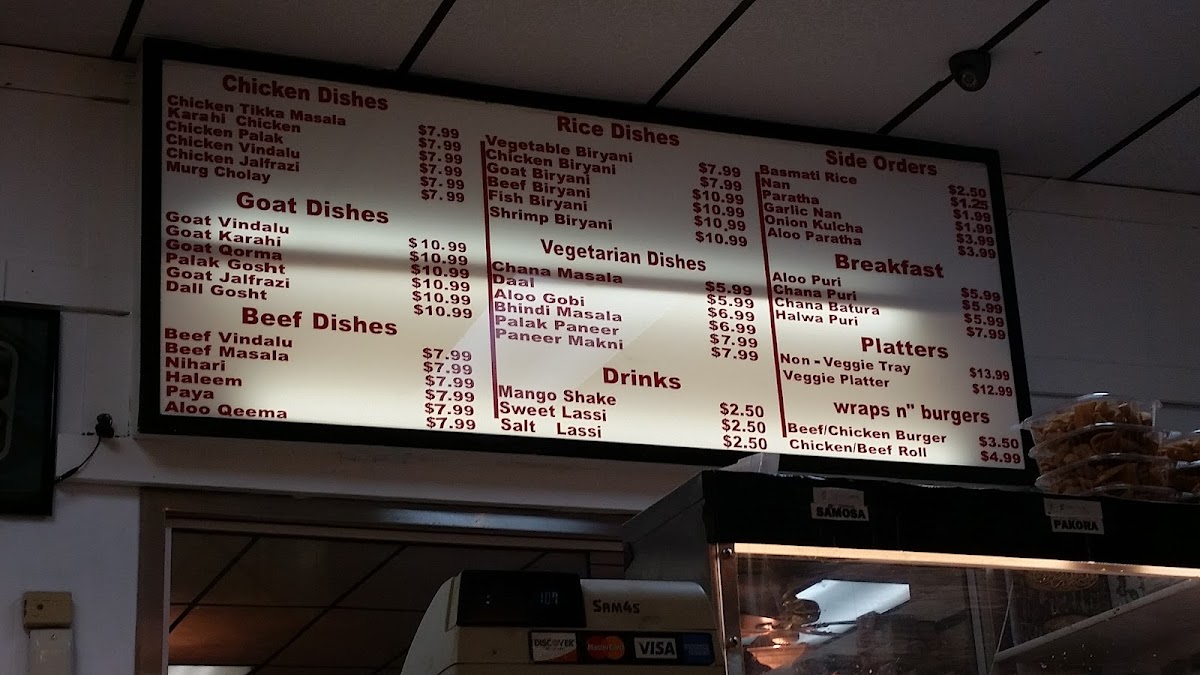 Shalamar Menu - Image 6